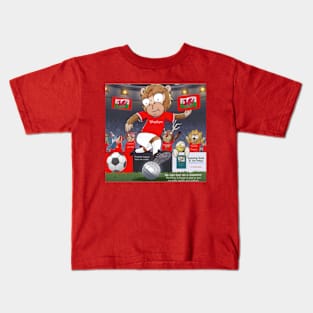 He can turn on a sixpence, wrexham funny soccer sayings. Kids T-Shirt